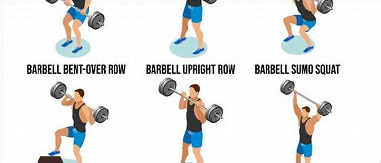 Barbell back exercise
